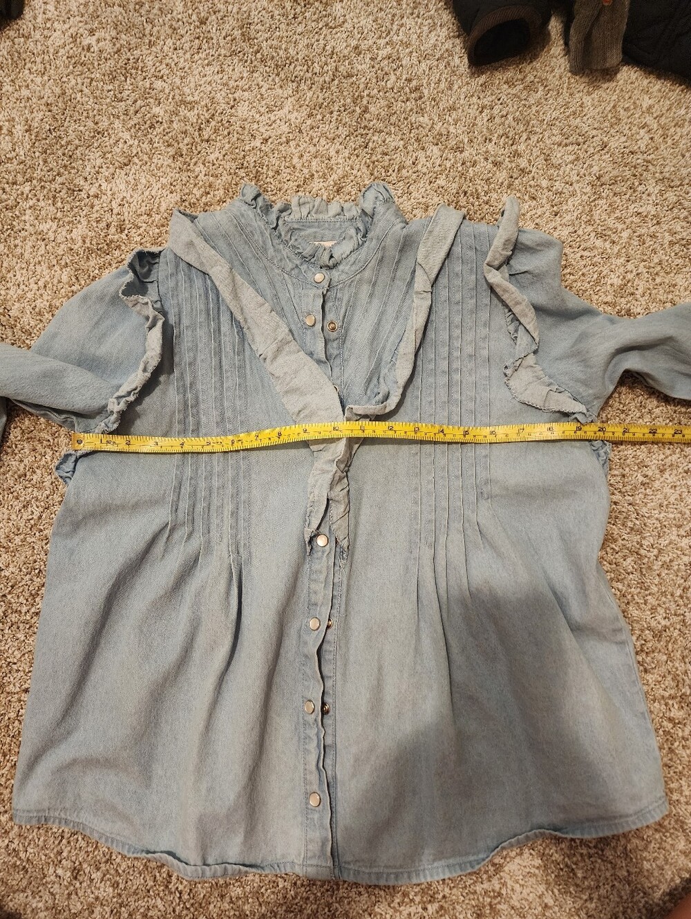 Love The Label Denim Shirt - Picture 8 of 8